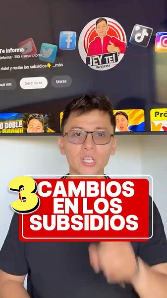 3 Important changes are coming to subsidies!🚨 Attention beneficiaries.