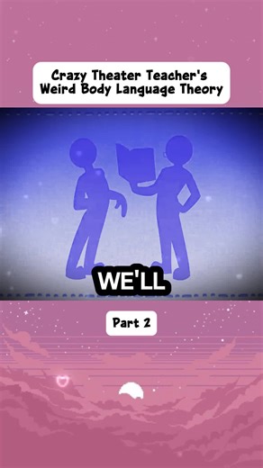 Crazy Theater Teacher's Weird Body Language Theory #fyp #animations #usa #fory