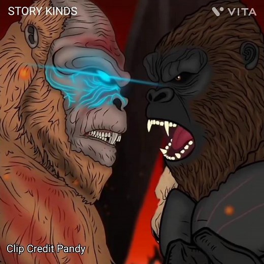 Godzilla VS Kong #godzilla #kingmonster #kingmonster