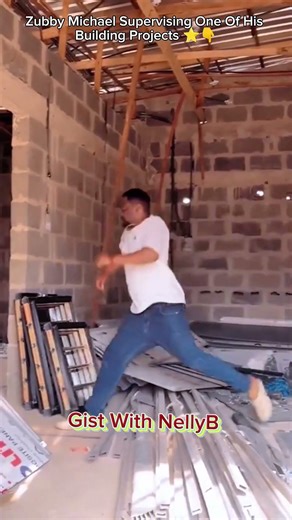 Zubby Michael Supervising One Of His Building Projects ⭐👇
