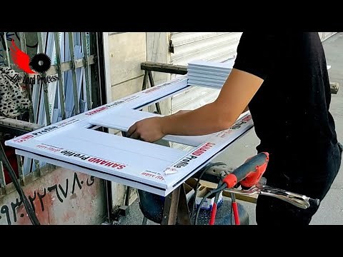 UPVC Door production | UPVC Windows manufacturing process