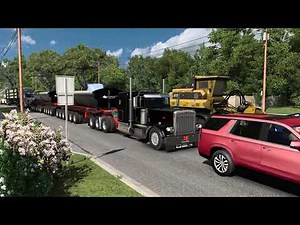 Peterbilt 389 ATS Mod Showcase #2 | Gravel | Cameron → Glencoe | Relaxed 4K | Louisiana Scenery