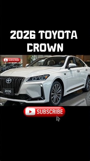 2026年トヨタ・クラウン — ハイブリッドの常識を変える次世代ラグジュアリーセダン！⚡🚗#shorts #cars