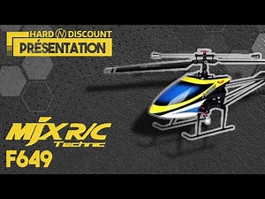 [PRÉSENTATION] Hélicoptère Télécommandé – MJX F649