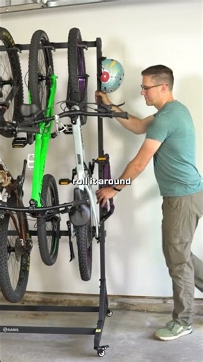 Ready to roll (and store)? We are too! Meet the new Bicycle Wardrobe!!