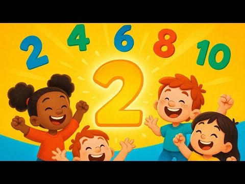 Times Table Song 🎶 | Learn Multiplication by 2 | Fun Math Song for Kids