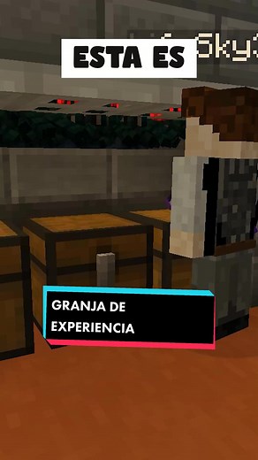 Granja de experiencia con arañas en Minecraft