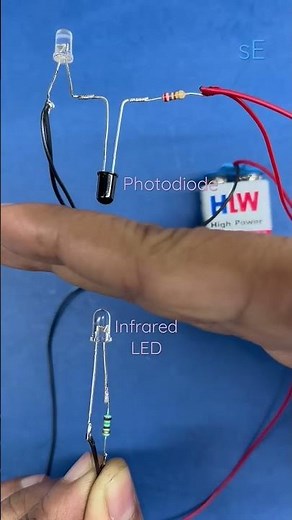 INFRARED LED & PHOTODIODE | How IR Detector Works?