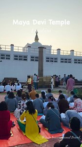 Maya Devi Temple is an ancient Buddhist temple situated at the UNESCO World Heritage Site of Lumbini, Nepal. It is the main temple at Lumbini, a site traditionally considered the birthplace of Gautama Buddha. The temple stands adjacent to a sacred pool and a sacred garden.#wingsinternational | Wings International Ticketing & Tours