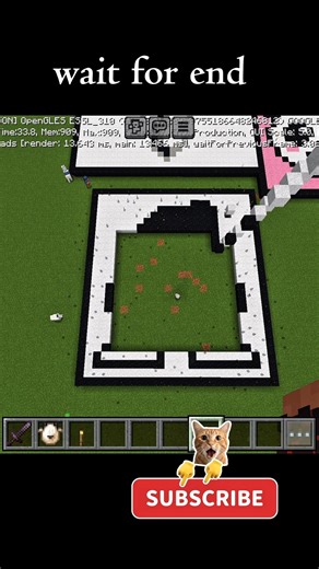 Minecraft Pixel Art challenge [011] #minecraft #shortvideo