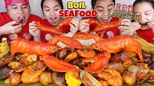 SEAFOOD BOIL LOBSTER MUKBANG! | PINOY MUKBANG | PHILIPPINES MUKBANG | Sino Si Richard