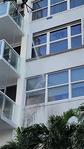 How drones are cleaning the world's tallest buildings #tech #impressive #viral