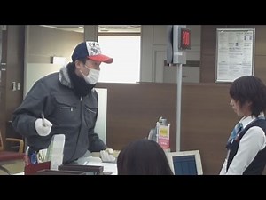 那珂市で 銀行強盗模擬訓練