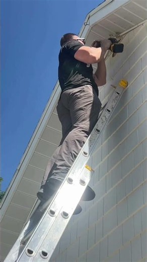 Installing a Ring camera/floodlight!
