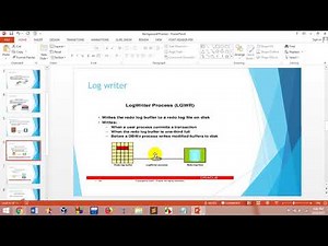 background process in oracle database