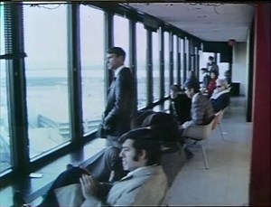 Boston's Logan Airport as a destination, with host Arnie Reisman, from a 1970s program Hub City Hotshots. | GBH Archives