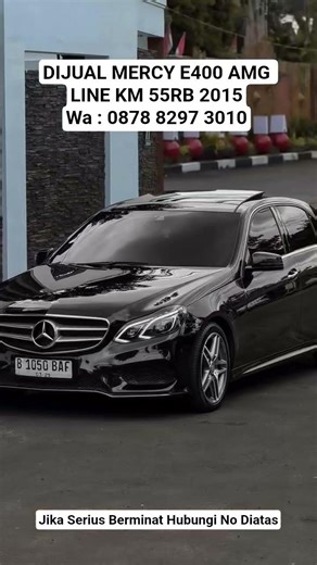 DIJUAL || 💰: 295JT NET / ☎️ : 0878 8297 3010 Mercedes - Benz E400 AMG Line 2015 #shorts #jualmobil