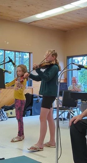 Waltz by J. Brahms - Suzuki Book 2 Live at Gavin Lake Fiddle Camp