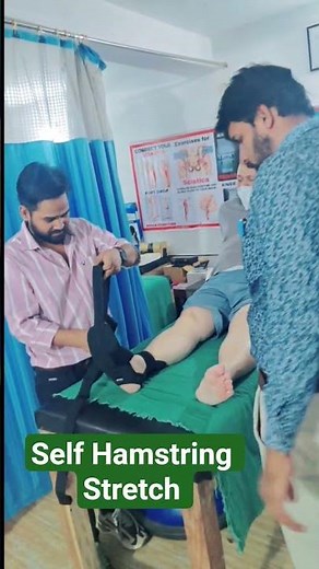 Hamstring Tightness? Do This Band Stretch Daily |Best Self Hamstring Stretch Tutorial Instant Relief