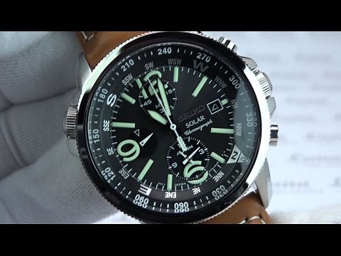SEIKO Solar Chronograph ssc081p1