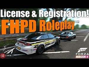 Forza Horizon 4: FHPD Police Roleplay! Pulling Over Random People! ONE RAN!