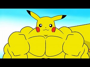 Skinny Muscle Transformation Pikachu