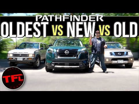Old vs. New: You Won't BELIEVE How Much The Nissan Pathfinder Has Changed Over The Last 30 Years!