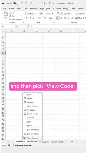 How to AutoFit data in Excel using VBA! #excel #vba #spreadsheets