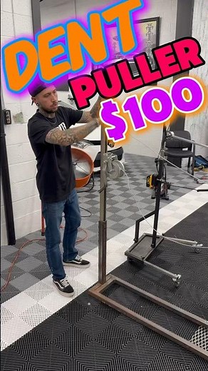 Cheap dent puller | how to #autobodyrepair #paintlessdentrepair #cardentrepair #diy