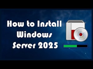 How to Install Windows Server 2025