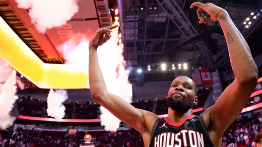 Durant drains 3-pointer for win against former team in Rockets' home win over Phoenix Suns