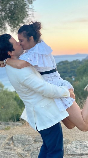 Deborah James on Instagram: "13 Years of marriage. My Rock. : It was our wedding anniversary earlier this week. Some days the weight of what that means in an uncertain future can be too much. : Then it’s the closing of new day. A new day you are greatful to see. A new day you didn’t think you’d feel well in. And you dance. As your lids laugh and film. The sun sets, and you realise how wonderful it is to reach another milestone (and you park the sadness). And you smile. And you are at one in the 