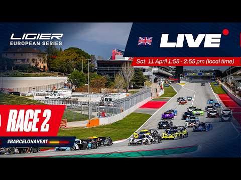 LIVE Race 2 (English) – 2026 Barcelona Heat – Ligier European Series