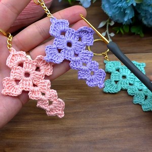 576K views · 5.9K reactions | amazing!! I make a wonderful crochet cross keychain. I give it to my loved ones as a gift #crochet #knitting | Aslı ile sanatsal tasarımlar | Facebook