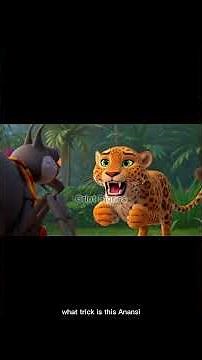 🕷️ “The Tiny Spider Who Defeated a Tiger 😳 (Anansi Story)” #shortsfeed #animation #4k