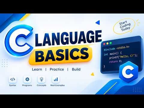 C LANGUAGE BASIC VIDEO