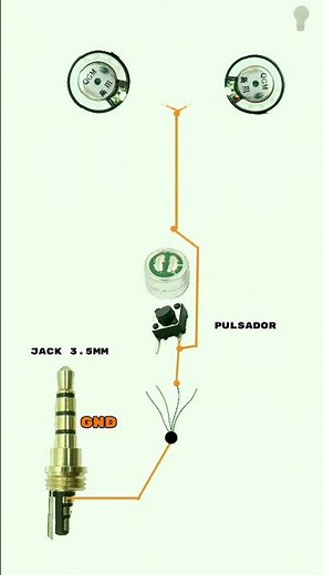 Repair Headphones mic cable Jack diagram 3.5 mm headset 🎧🤳