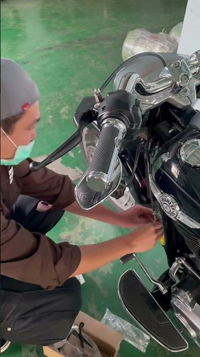 How to remove Harley Fatboy clutch TBW hand lever & How to adjust