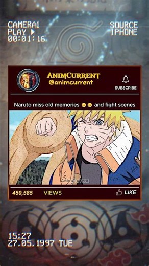 Classic Naruto Hits Different 🥺🍃 #naruto #narutoshippuden