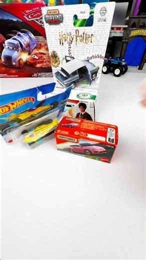 ASMR Satisfying Unboxing Mattel Cars! Hot Wheels & Matchbox | Harry Potter flying car