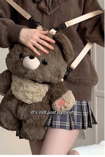 Adorable Grumpy Bear Plush Backpack for Every Occasion