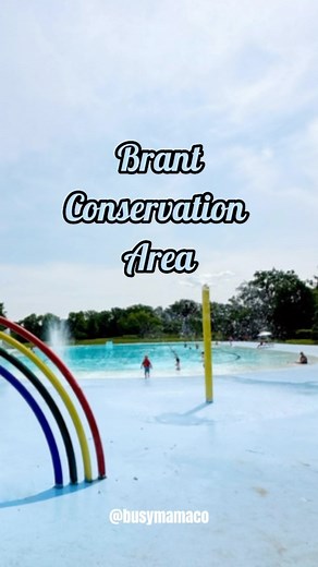Anastasia Fusillo | ➳ Busy Mama on Instagram: "I love a good wading pool! 📍Brant Conservation area in Brantford I have one more on my list to visit this summer. 💦 ⬇️ Where is your favourite wading pool? ⬇️ ⁣ ⁣ ⁣ ⁣ ⁣ ⁣ #picoftheday #instagood #photooftheday #fashion #beautiful #blog #adventuretime #adventure #adventures #traveling #travelblogger #travelphotography #girl #canada #travel #ontario #mississauga #oakville #toronto #burlington #hamilton #milton"