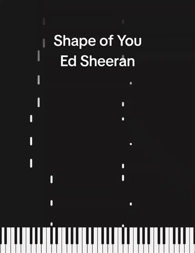 Piano Cover of Shape of You by Ed Sheeran