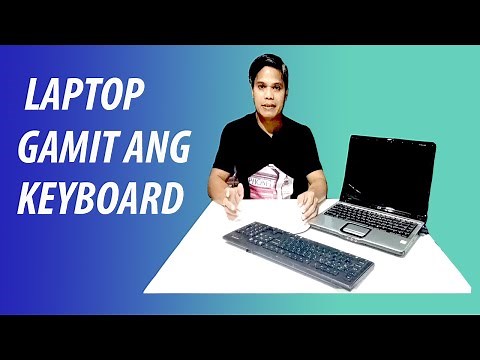 LAPTOP WITH EXTERNAL KEYBOARD: PAANO IKONEK ANG KEYBOARD SA LAPTOP