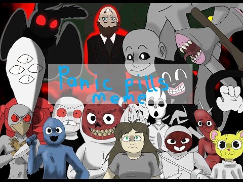 Panic Pills meme | Trevor Henderson | my B-day and 360+ Sub special |