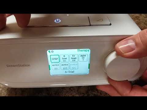 Respironics DreamStation CPAP Pro Auto trial mode