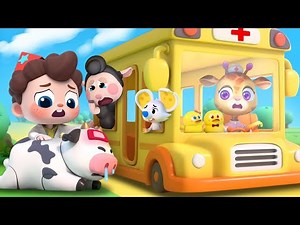 Bus Penyelamat Hewan 🚌| Dokter Kecil Neo | Lagu Lucu | Ayo ! Neo 🌟| BabyBus Bahasa Indonesia