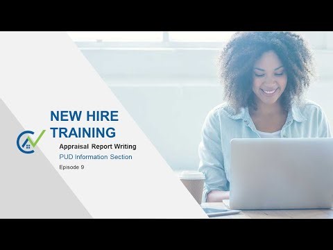 An Appraisal Report - The PUD Section - Episode 9