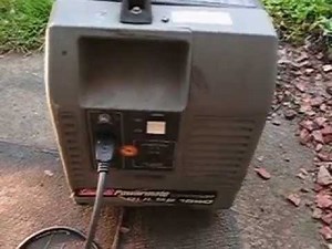 Coleman Powermate 1850 load test