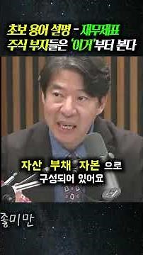 Beginner's Glossary - Financial Statements, Stocks: The Rich Start with 'This'